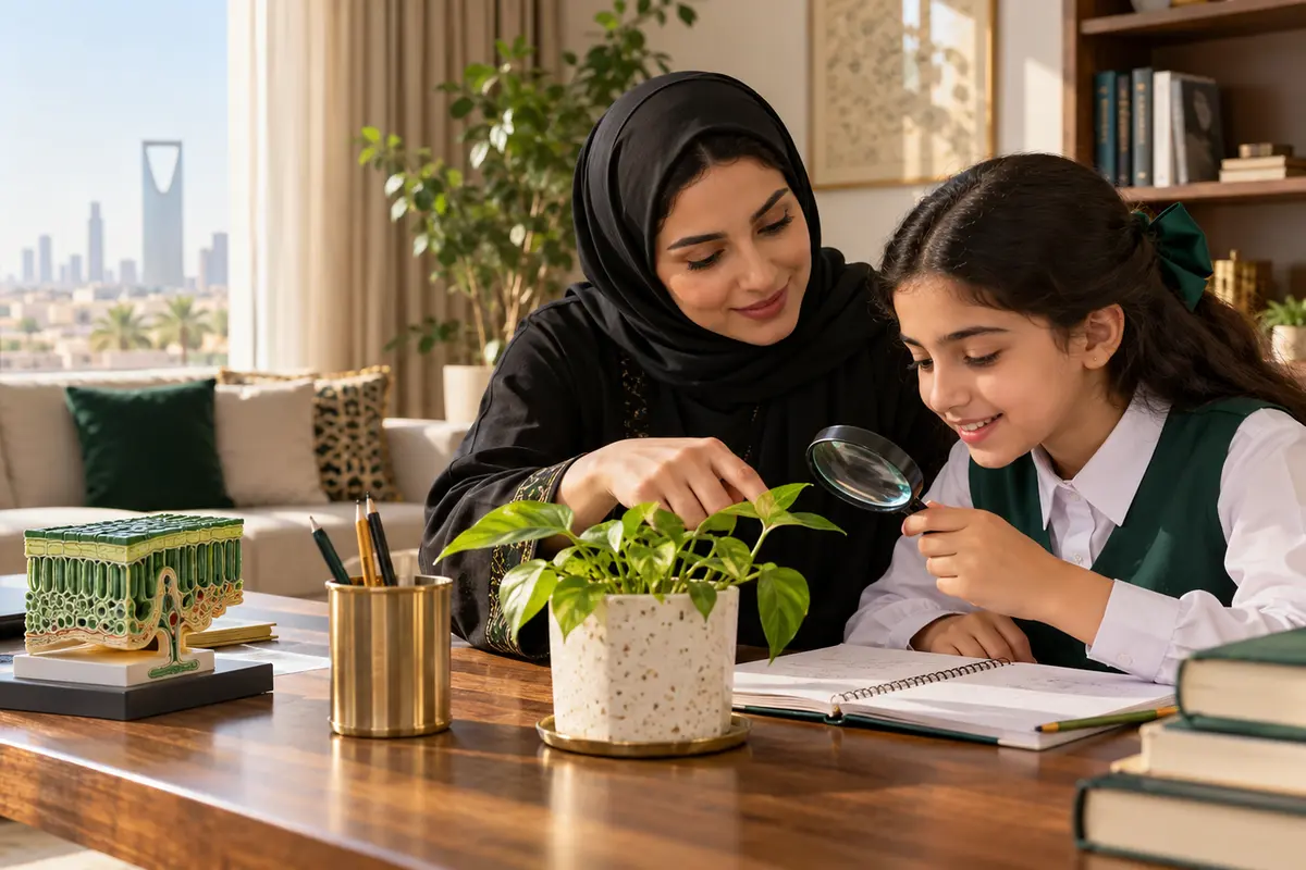 معلمة علوم بالرياض