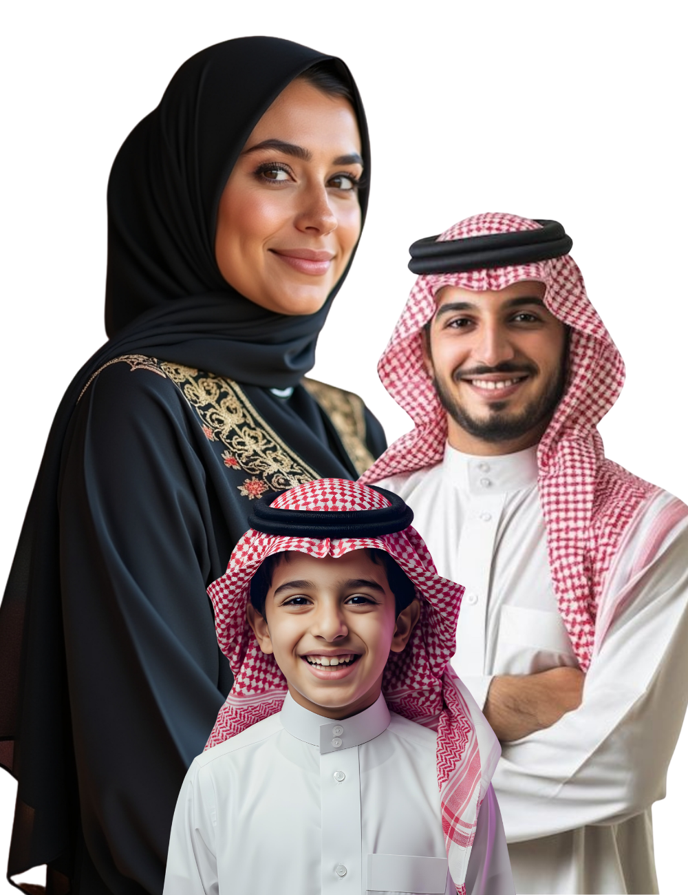 أسرة تتابع رحلة طفلها التعليمية